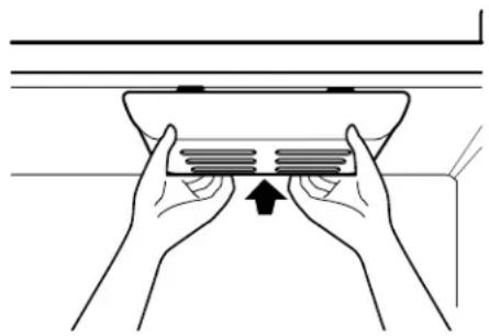 LG GM-733DAC - To change the freezer light: - 2