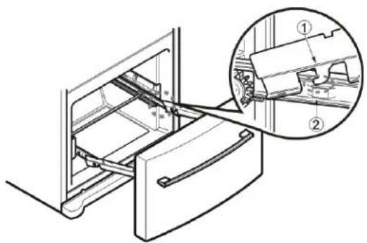 LG GM-733DAC - Installing Pullout Drawer - 2