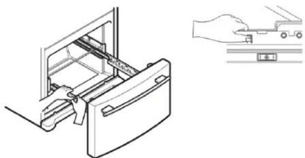 LG GM-733DAC - Removing Pullout Drawer - 2