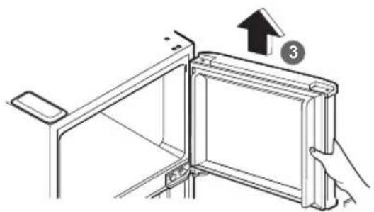 LG GR-V262SLCB - HOW TO REVERSE THE DOOR - 2