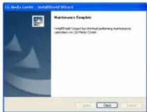 USE Media Center - InstallShield Wizard Maintenance Complete InstallShield Wizard for installed performing multipliers operations on 100 Media Center
