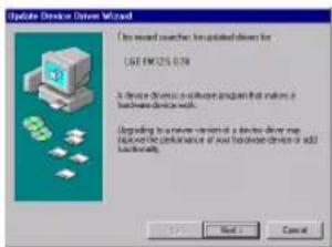 LG MF-FM12S2K - Update Device Dirver Wizard appears. Click [Next]. - 1