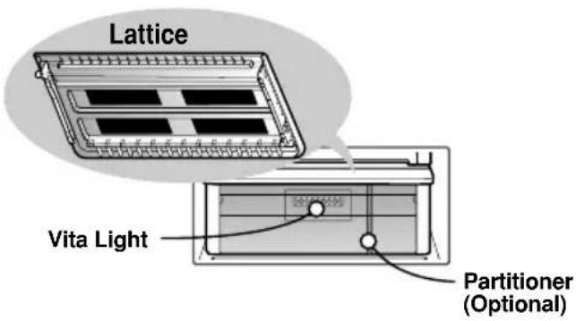 LG R-2012YVS - Vegetable Partitioner(Optional) - 1