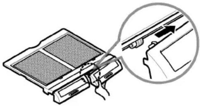 LG GR-F258JVK - To remove crisper door flap: - 1