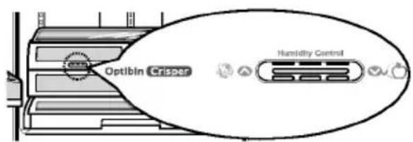 LG GR-F258JVK - OPTIBIN CRISPERS - 2