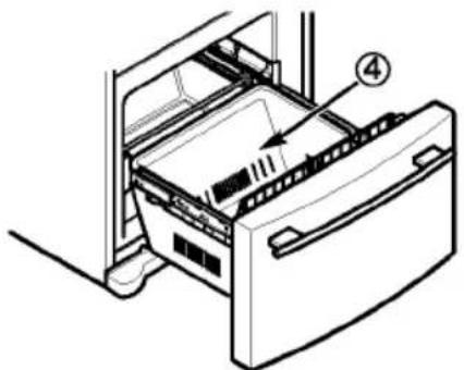 LG GR-F258JVK - Installing Pullout Drawer - 7