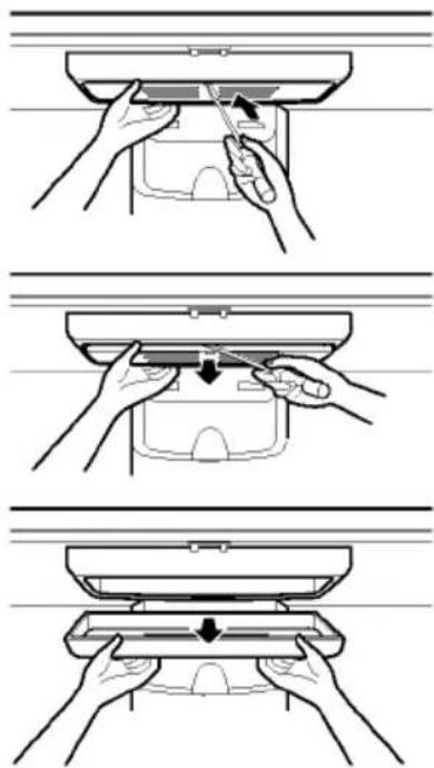 LG GR-F258JVK - To change Refrigerator Light Bulbs - 1