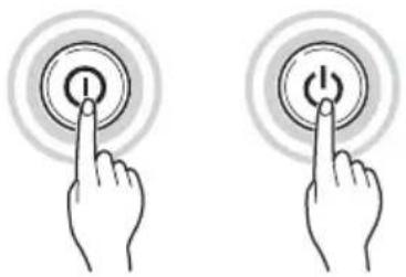 LG WDJ8142WFHP - Turn on the washing machine. - 1