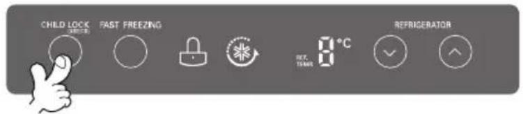 LG GR-M762GVHC - - CHILD LOCK - 2