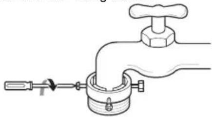 LG F16105SBD - Connecting Screw-Type Hose to Tap Without Thread - 3