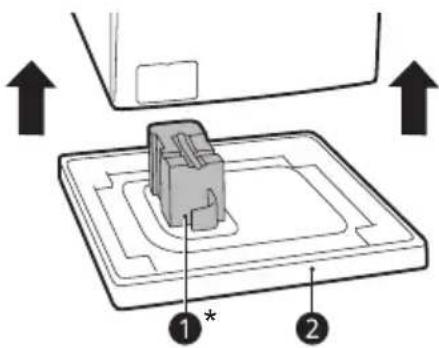 LG F16105SBD - Lifting the Appliance Off the Foam Base - 1