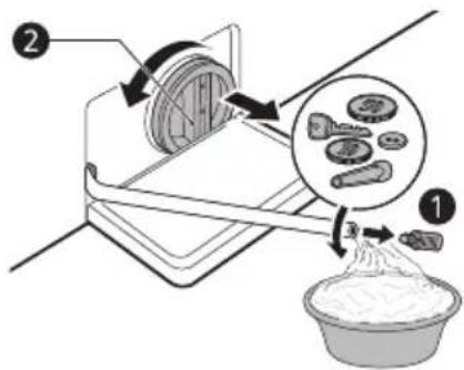 LG F16105SBD - Cleaning the Drain Pump Filter - 2