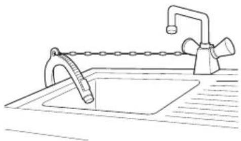 LG SC3-1794TW - Installing the Drain Hose - 2