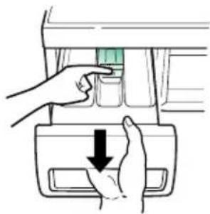LG WD-14577RD - ■ Dispenser drawer - 1