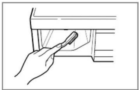 LG WD-14577RD - ■ The drawer recess - 1
