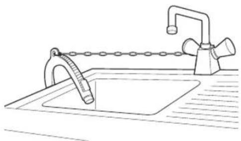 LG F12496NS - Installation of Drain Hose - 2