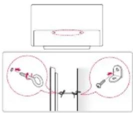 LG OLED65W8YVA - Securing TV to the Wall - 1