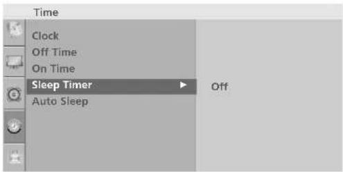 LG 47LG30RA - SLEEP TIMER SETTING - 2