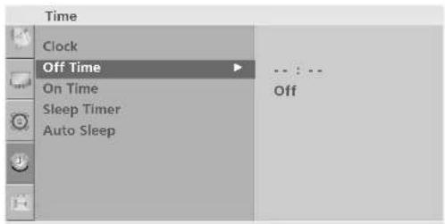 LG 47LG30RA - AUTO ON/OFF TIMER SETTING - 2