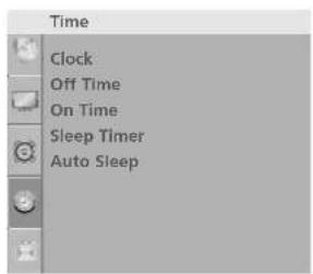 LG 47LG30RA - AUTO ON/OFF TIMER SETTING - 1