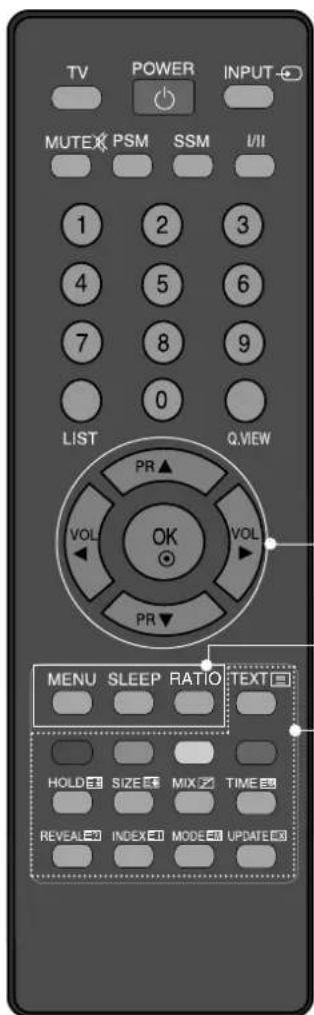LG 47LG30RA - REMOTE CONTROL KEY FUNCTIONS (Only 22LG3\*\*\*) - 2