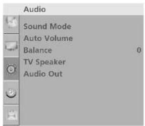 LG 47LG30RA - SOUND SETTING ADJUSTMENT -USER MODE - 1