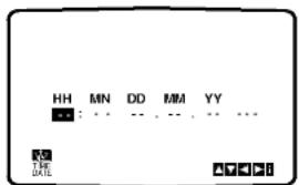 LG LH-CX643S - Setting the clock Manually - 2