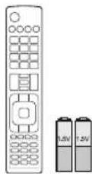 LG 49UB859Y - Magic remote, Batteries (AA) - 1