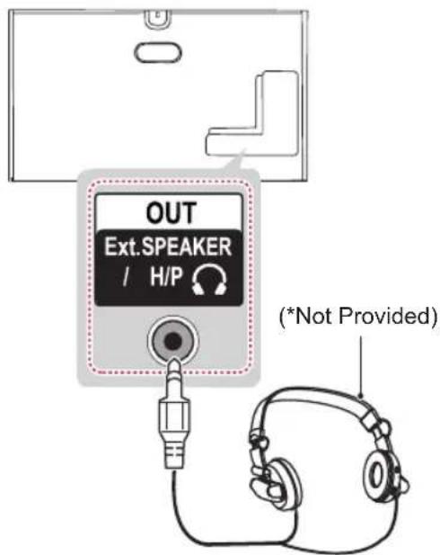 LG 49UB859Y - Headphone connection - 1