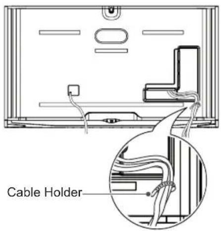 LG 49UB859Y - Tidying cables - 1