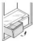 LG GR-M820LS - Removing the Vegetable Drawer - 2