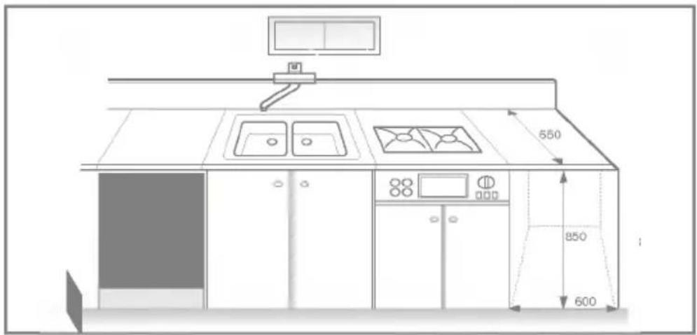 LG WD-1480FHD - Additional Clearance : - 1