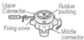 LG WD-1480FHD - n Normal Tap without thread &amp; one touch type inlet hose - 1
