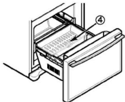 LG GR-C258UGL - Installing Pullout Drawer - 6