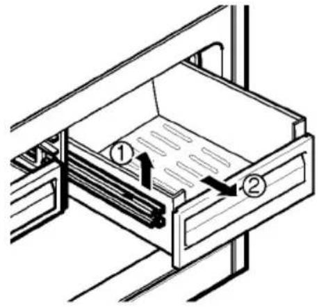 LG GR-C258UGL - PULL OUT DRAWER - 1