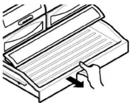 LG GR-C258UGL - To remove Glide N Serve: - 1