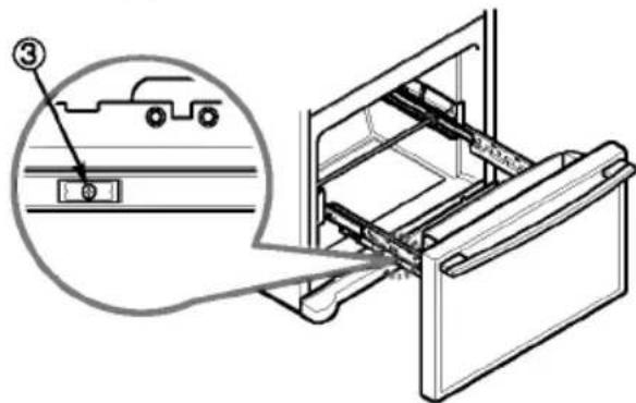 LG GR-C258UGL - Installing Pullout Drawer - 3