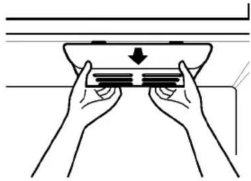 LG GR-C258UGL - To change the freezer light: - 1