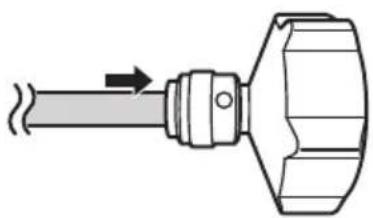 LG GCX-287TNSI - Connecting to the Water Tap - 1