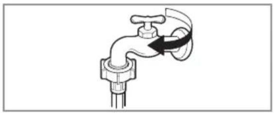 LG W96H43BTT - The water inlet filter - 1