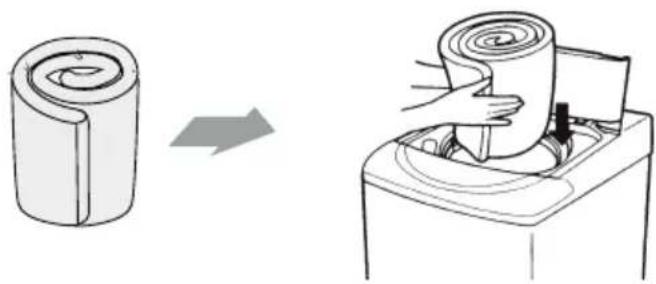 LG T1766TEFT0 - Blanket Folding Method - 3