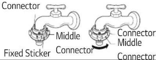 LG T1766TEFT0 - Fixing Upper Connector and Middle Connector. - 1