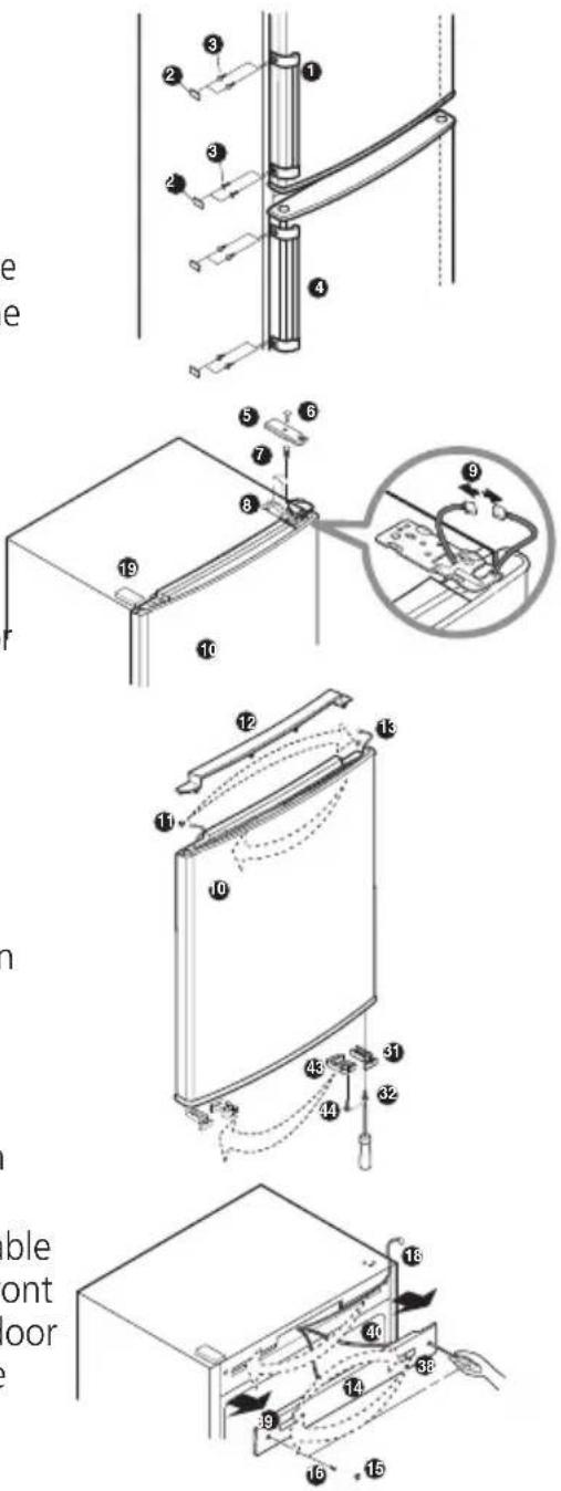 LG GC-B419WVQA - How to Reverse the Door - 1