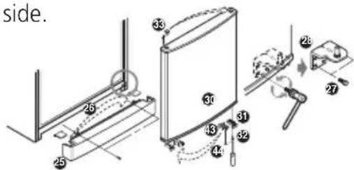 LG GC-B419WVQA - How to Reverse the Door - 3