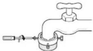 LG F0882W - Connecting Screw-Type Hose to Tap Without Thread - 3