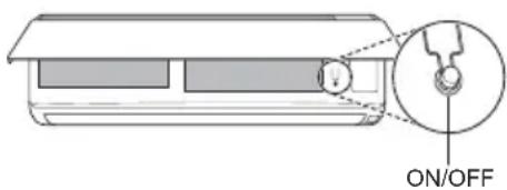 LG ESUW246K3A2 - Operating the Air Conditioner without the Remote Control - 2