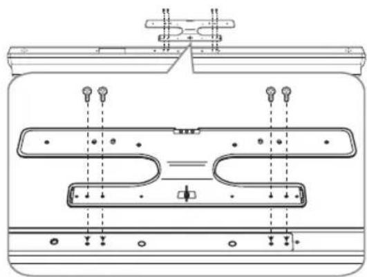 LG NB7530A - Attach the sound bar to the TV - 1