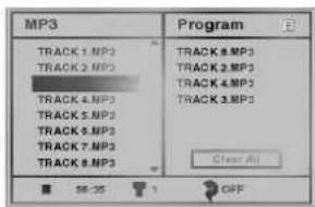 LG DM6944P - Repeat step 4 to place additional tracks/files on the Program list. - 1