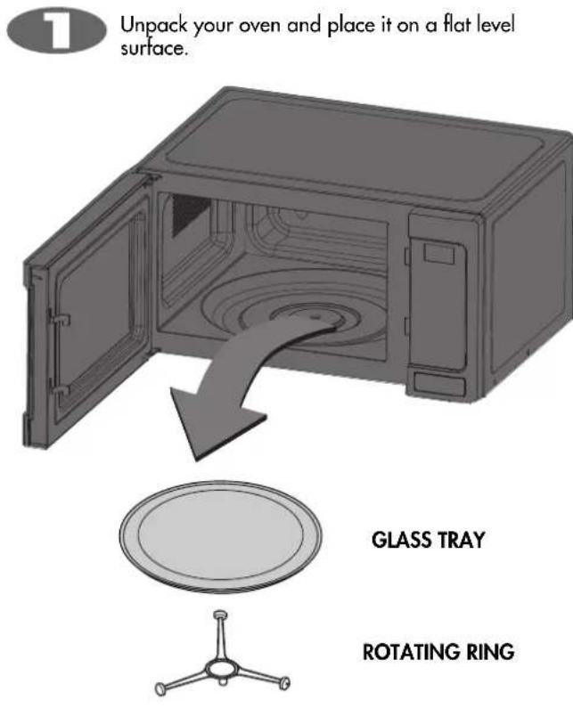 LG MS5642GW - Unpacking & Installing - 1