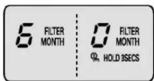 LG GR-L257SVB - Filter condition (filter replacement cycle) display function - 2